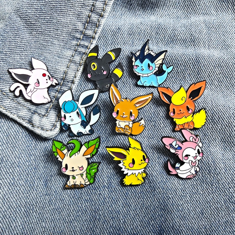 Conjunto de 9 Broches de Anime - Embroidery Reddit avaliação e preço